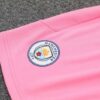 Conjunto de portero rosa Manchester City 2020/21 diseño de logo