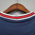 primera camiseta psg azul cuello