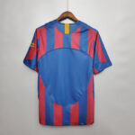camiseta barcelona 2005 06 dorsal