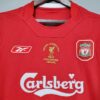 camiseta liverpool 2005 cuello frontal