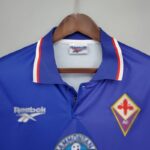 Camiseta local Retro Fiorentina 1995/96 diseño frontal