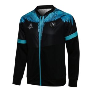 Chaqueta Napoli black-blue Kappa × Marcelo Burlon