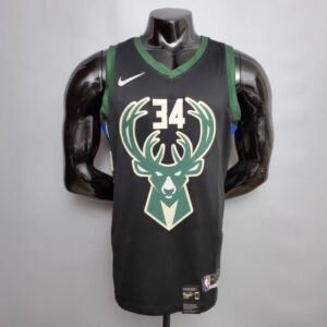 Camiseta Milwaukee Bucks Black Edition