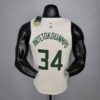Alternative view of Camiseta Milwaukee Bucks Striped Off-White Edition