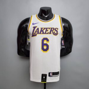 Camiseta Los Ángeles Lakers Round Neck white Edition