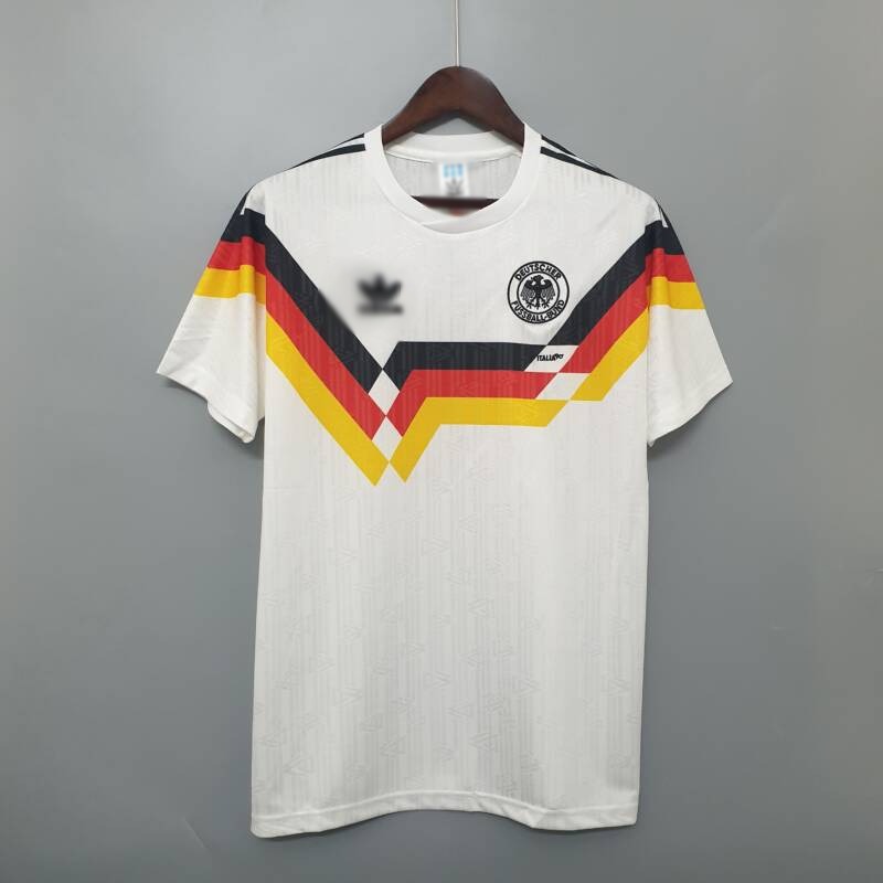 Camiseta Retro de Alemania de 1990 Camiseta Alemania 1990