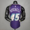 Alternative view of Camiseta Utah Jazz City Retro Snow Mountain Edition Purple