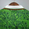 Camiseta local Retro México 1994 diseño de cuello dorsal