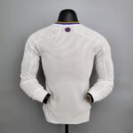 camiseta real madrid 2021 - 2022 oficial manga larga dorsal