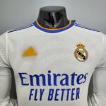 camiseta real madrid 2021 - 2022 oficial manga larga pecho