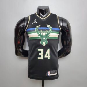 Camiseta Milwaukee Bucks Theme Edition Black