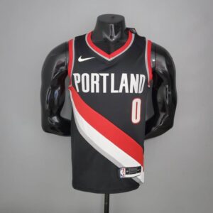Camiseta Portland Trail Blazers Home black Edition