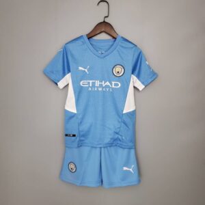 Mini conjunto Manchester City primera equipación 2021/22