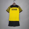 Alternative view of Mini conjunto Borussia Dortmund primera equipación 2021/22