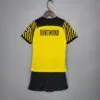 Alternative view of Mini conjunto Borussia Dortmund primera equipación 2021/22