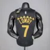 Alternative view of Camiseta Toronto Raptors black gold Edition