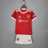 Mini conjunto Manchester United primera equipación 2021/22