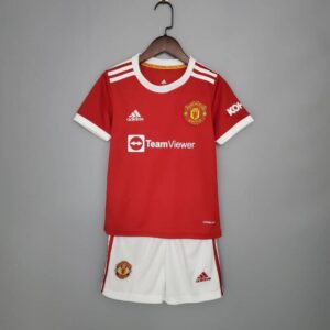 Mini conjunto Manchester United primera equipación 2021/22
