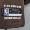 Camiseta Portland Trail Blazers City Edition Brown etiqueta