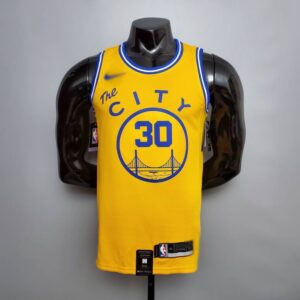 Camiseta Golden State Warriors Yellow Tram version