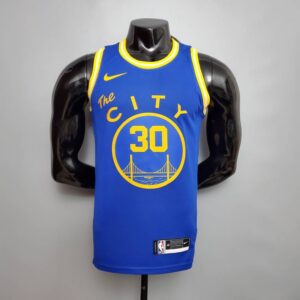 Camiseta Golden State Warriors Blue Tram version