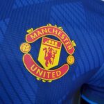 Tercera equipación Player Version Manchester United 2021/22 logo