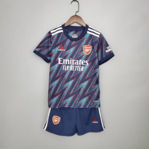 Mini conjunto Arsenal tercera equipación 2021/22