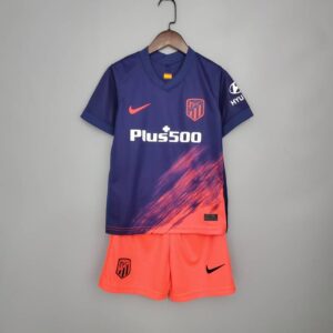 Mini conjunto Atlético de Madrid segunda equipación 2021/22