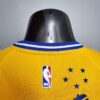 Camiseta Golden State Warriors Yellow Tram version diseño de cuello dorsal