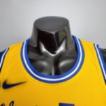 Camiseta Golden State Warriors Yellow Tram version diseño frontal