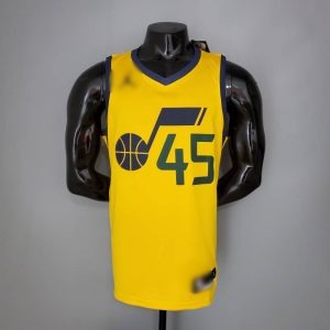 Camiseta Utah Jazz City theme yellow Edition