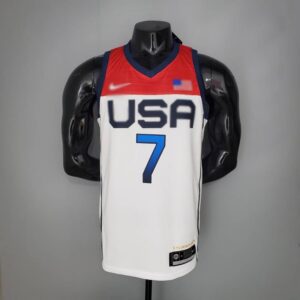 Camiseta Team USA White Red Olympic Games Tokio 2020
