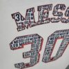 Dorsal camiseta blanca Messi 30
