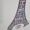 Dorsal camiseta blanca Messi 30 torre eiffel