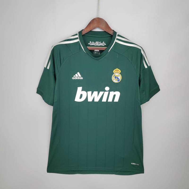 Camiseta alternativa retro Real Madrid camiseta verde real madrid 2012