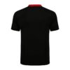 Camiseta calentamiento Manchester United 2021/22 diseño dorsal