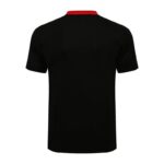 Camiseta calentamiento Manchester United 2021/22 diseño dorsal