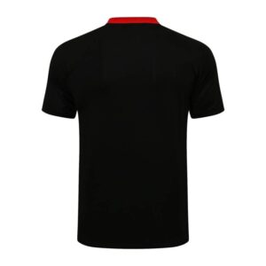 Camiseta calentamiento Manchester United 2021/22 diseño dorsal
