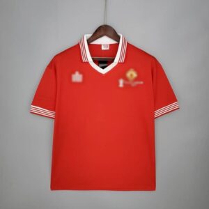 Camiseta local Retro Manchester United 1977