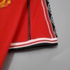 camiseta manchester united 1998-99 manga