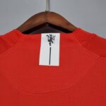 camiseta manchester united 2007 cuello