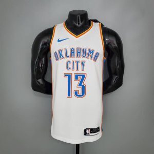 Camiseta Oklahoma City Thunder White Edition