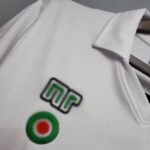 Camiseta alternativa Retro Napoli 1987/88 diseño lateral de logo