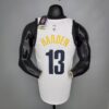 Alternative view of Camiseta Brooklyn Nets graffiti White Edition