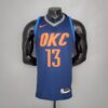 Camiseta Oklahoma City Thunder Blue Stripes