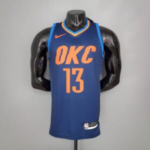 Camiseta Oklahoma City Thunder Blue Stripes