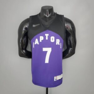 Camiseta Toronto Raptors Bonus Edition Purple and Black (1)