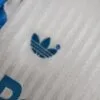 Camiseta local Retro Olympique de Marsella 198990 diseño de logo