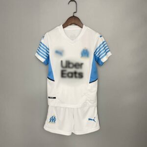 Mini conjunto Olympique de Marsella primera equipación 2021/22
