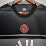 tercera camiseta psg negro negro